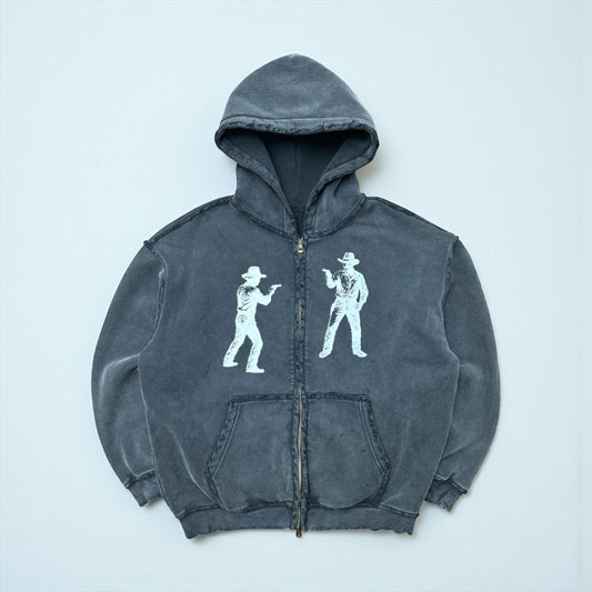 "Standoff" Worn out Hoodie